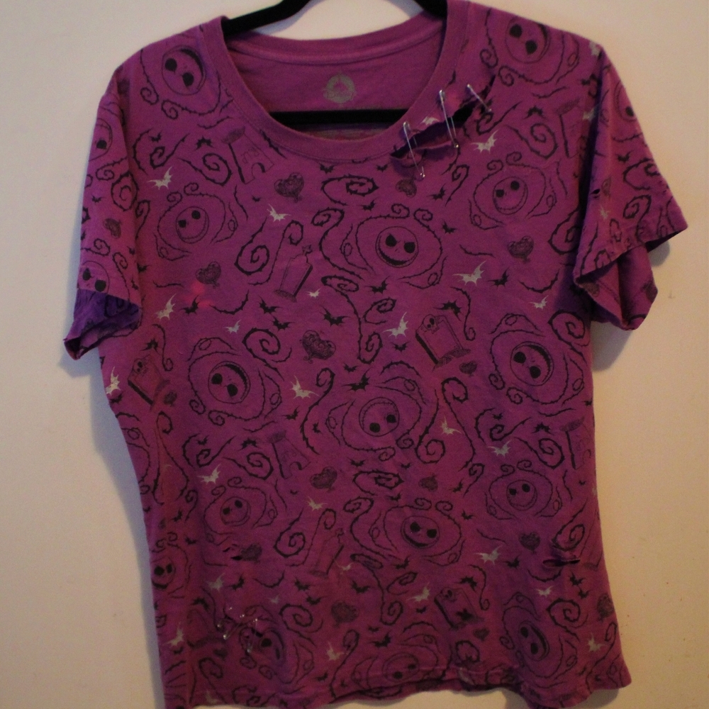 Nightmare before Christmas distressed tee
